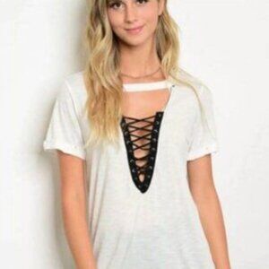 Emory Park cutout tshirt